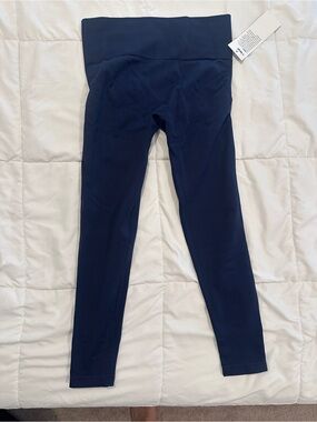 Navy High-Waist Leggings